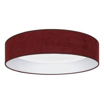 Brilagi - LED φωτιστικό οροφής VELVET SIMPLE LED/24W/230V 4000K διάμ. 45 εκ. βυσσινί