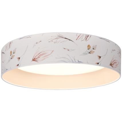 Brilagi - Φωτιστικό οροφής LED VELVET SIMPLE LED/36W/230V 3000K Ø 55 cm λευκό/λουλούδια