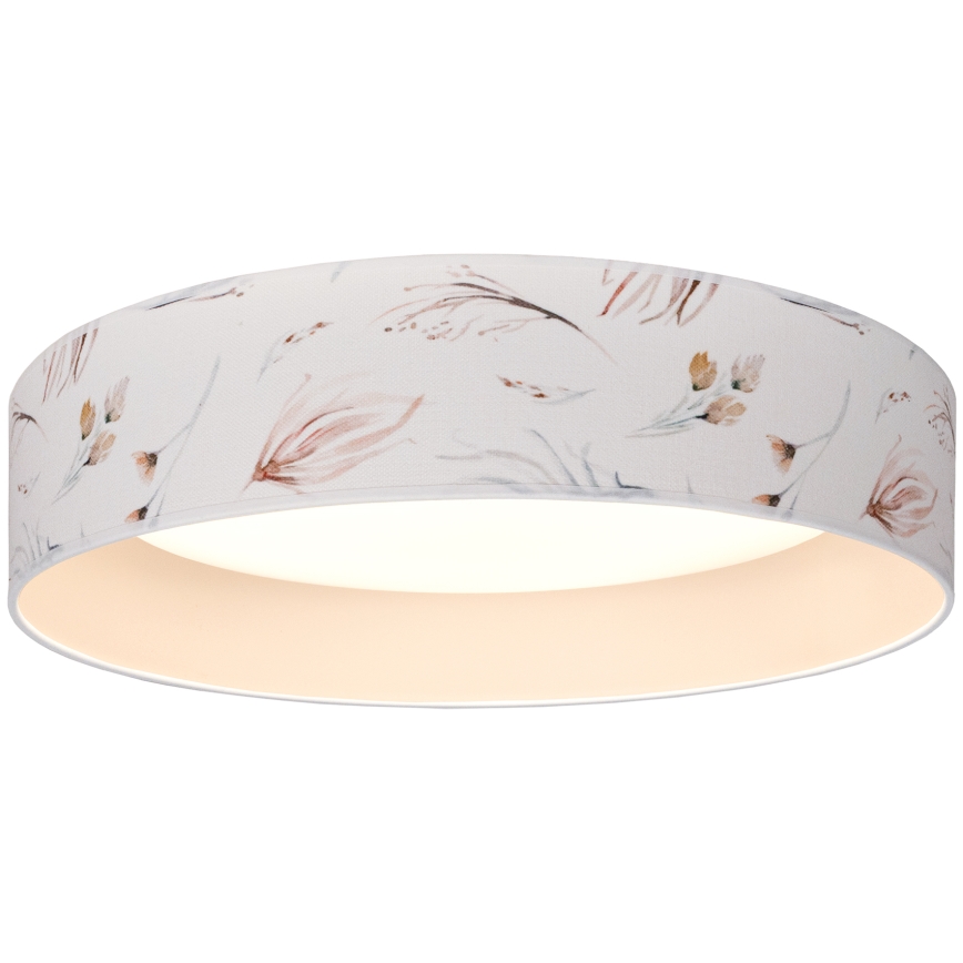 Brilagi - Φωτιστικό οροφής LED VELVET SIMPLE LED/36W/230V 3000K Ø 55 cm λευκό/λουλούδια