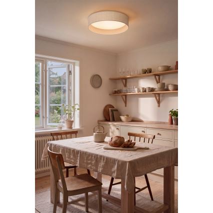 Brilagi - LED Φωτιστικό οροφής VELVET SIMPLE LED/36W/230V 3000K Ø 55 cm λευκό
