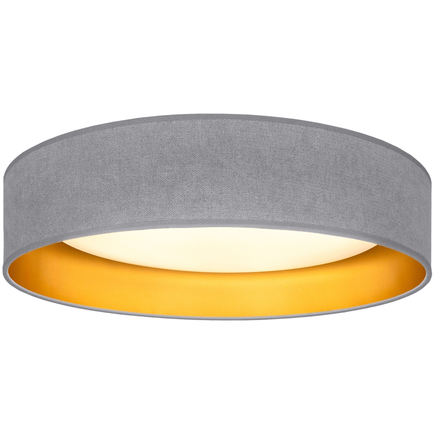 Brilagi - Φωτιστικό οροφής LED VELVET SIMPLE LED/36W/230V 3000K Ø 55 cm γκρι/χρυσό