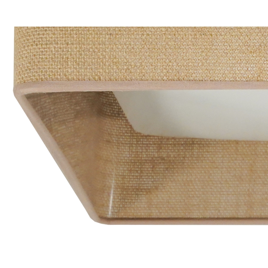 Brilagi - Φωτιστικό οροφής LED VELVET SQUARE LED/24W/230V 43x43 cm καφέ