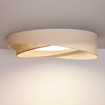 BRILAGI - LED Φωτιστικό οροφής VELVET TWIST LED/24W/230V 4000K Ø 55 cm κρεμ/μπεζ