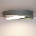 BRILAGI - LED Φωτιστικό οροφής VELVET TWIST LED/24W/230V 4000K Ø 55 cm πράσινο/λευκό