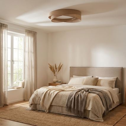 BRILAGI - LED Φωτιστικό οροφής VELVET TWIST LED/24W/230V 4000K Ø 55 cm μπεζ