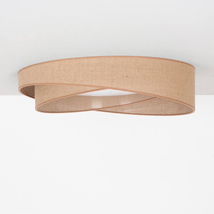 BRILAGI - LED Φωτιστικό οροφής VELVET TWIST LED/24W/230V 4000K Ø 55 cm μπεζ