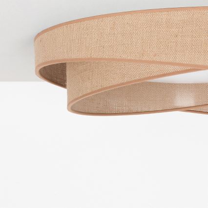 BRILAGI - LED Φωτιστικό οροφής VELVET TWIST LED/24W/230V 4000K Ø 55 cm μπεζ