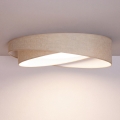 BRILAGI - LED φωτιστικό οροφής VELVET TWIST LED/24W/230V 4000K Ø 55 εκ. μπεζ