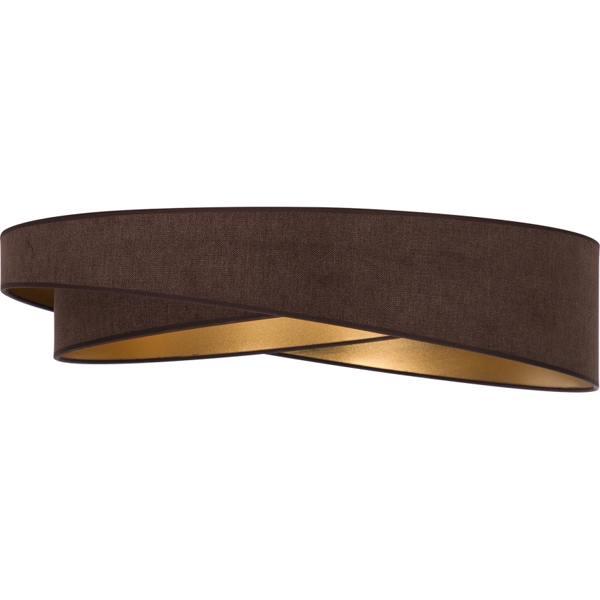 BRILAGI - LED φωτιστικό οροφής VELVET TWIST LED/24W/230V 4000K Ø 55 cm καφέ/χρυσό