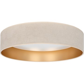 Brilagi - LED φωτιστικό οροφής VELVET VARI LED/24W/230V 3000/4000/6500K Ø 45 cm κρεμ/χρυσό