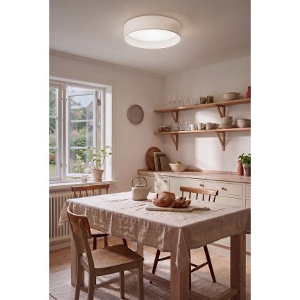Brilagi - Φωτιστικό οροφής VELVET VARI LED/24W/230V 3000/4000/6500K Ø 45 cm λευκό