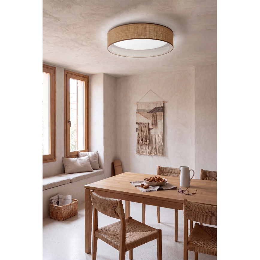 Brilagi - Φωτιστικό οροφής LED VELVET VARI LED/24W/230V 3000/4000/6500K διάμ. 45 εκ. μπεζ