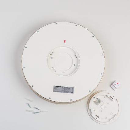 Brilagi - LED φωτιστικό οροφής μπάνιου POOL LED/36W/230V 3000/4000/5500K διάμ. 40 εκ. IP54 μπρονζέ