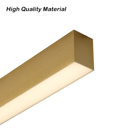 Brilagi - LED φωτιστικό οροφής μπάνιου SLEEKLINE LED/40W/230V 3000/4500/6000K χρυσό IP44