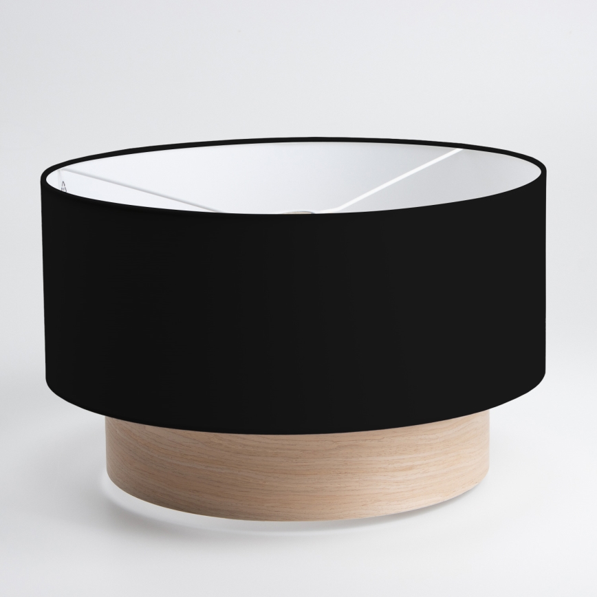 Brilagi - LED Φωτιστικό Οροφής επιφανειακής τοποθέτησης CERIA 1xE27/40W/230V Ø 50 cm μαύρο/μπεζ