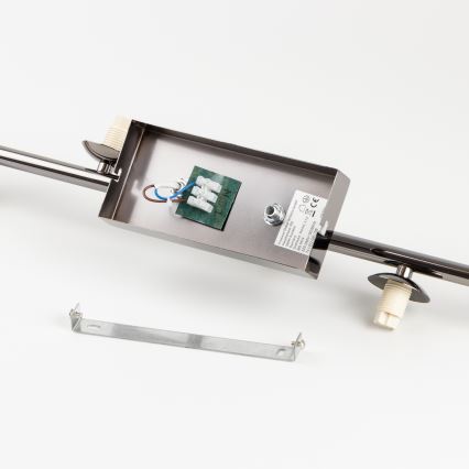 Brilagi - LED Φωτιστικό οροφής επιφανειακής τοποθέτησης MILLA 4xG9/3W/230V μαύρο χρώμιο/λευκό