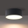 Brilagi - LED φωτιστικό οροφής μπάνιου FORIS LED/14W/230V διάμ. 12 cm μαύρο IP44