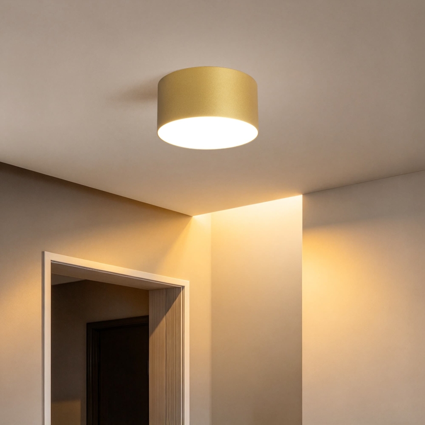 BRILAGI - LED Φωτιστικό οροφής μπάνιου FORIS LED/14W/230V Ø 12 cm χρυσό IP44