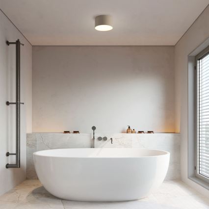 Brilagi - Φωτιστικό οροφής μπάνιου FORIS LED/9W/230V, Ø 9 cm, μπεζ, IP44, CRI 90