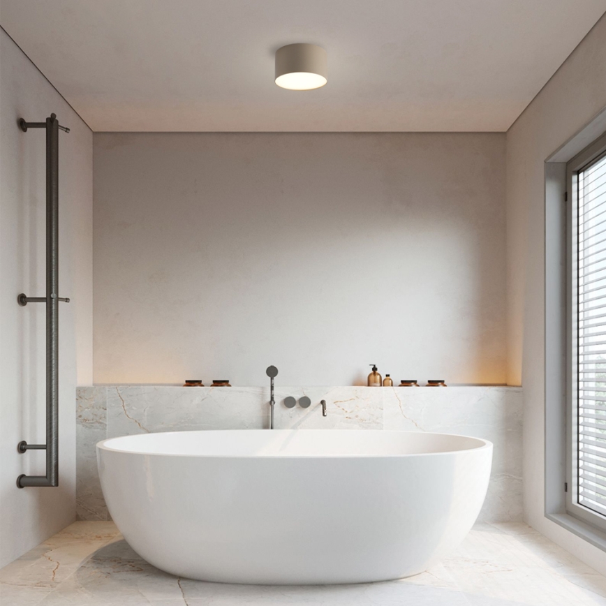 Brilagi - Φωτιστικό οροφής μπάνιου FORIS LED/9W/230V, Ø 9 cm, μπεζ, IP44, CRI 90