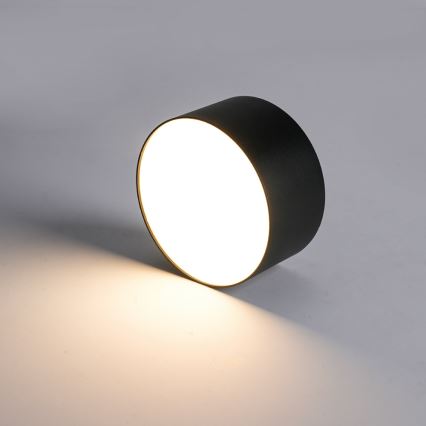 Brilagi - LED φωτιστικό οροφής μπάνιου FORIS LED/9W/230V διάμ. 9 εκ. μαύρο IP44