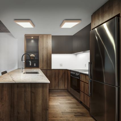 Brilagi - Φωτιστικό οροφής μπάνιου LED FRAME LED/50W/230V 120x30 cm IP44 μπεζ