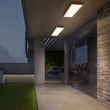 Brilagi - Φωτιστικό οροφής μπάνιου LED FRAME LED/50W/230V 120x30 cm IP44 μπεζ