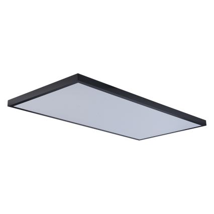 Brilagi - LED φωτιστικό οροφής μπάνιου FRAME LED/96W/230V 120x60 cm 3000/4000/6000K IP44 μαύρο