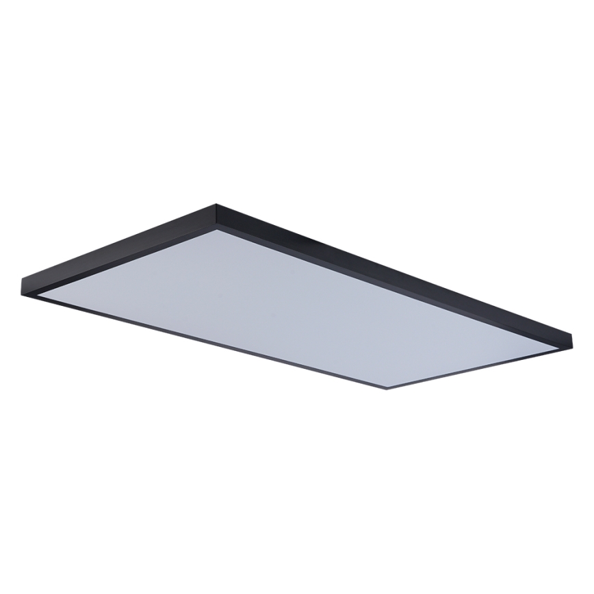 Brilagi - LED φωτιστικό οροφής μπάνιου FRAME LED/96W/230V 120x60 cm 3000/4000/6000K IP44 μαύρο
