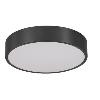 Brilagi - LED φωτιστικό οροφής για μπάνιο POOL LED/24W/230V 3000/4000/5500K Ø 30 cm IP54 μαύρο