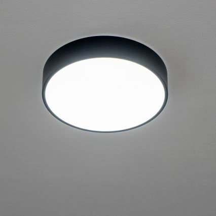 Brilagi - LED φωτιστικό οροφής για μπάνιο POOL LED/24W/230V 3000/4000/5500K Ø 30 cm IP54 μαύρο