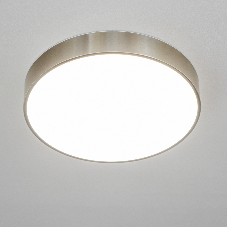 Brilagi - LED φωτιστικό οροφής μπάνιου POOL LED/36W/230V 3000/4000/5500K Ø 40 cm IP54 ματ χρώμιο