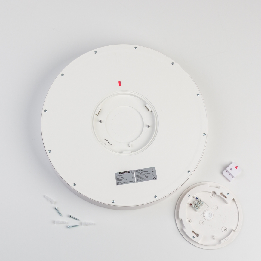 Brilagi - Φωτιστικό οροφής LED για μπάνιο POOL LED/36W/230V 3000/4000/5500K διάμ. 40 cm IP54 λευκό