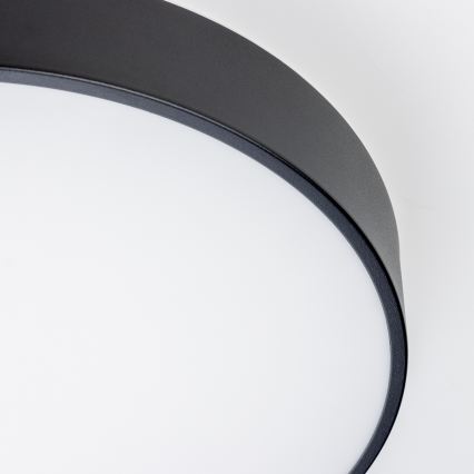 Brilagi - LED φωτιστικό οροφής για μπάνιο POOL LED/36W/230V 3000/4000/5500K Ø 40 cm IP54 μαύρο