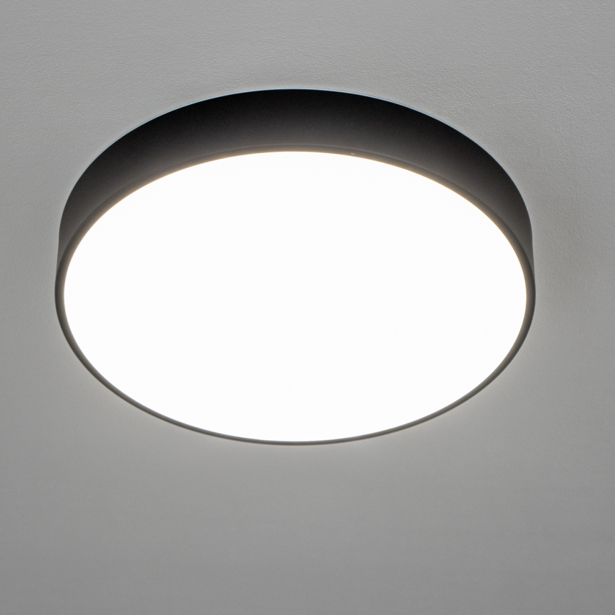 Brilagi - LED φωτιστικό οροφής για μπάνιο POOL LED/36W/230V 3000/4000/5500K Ø 40 cm IP54 μαύρο