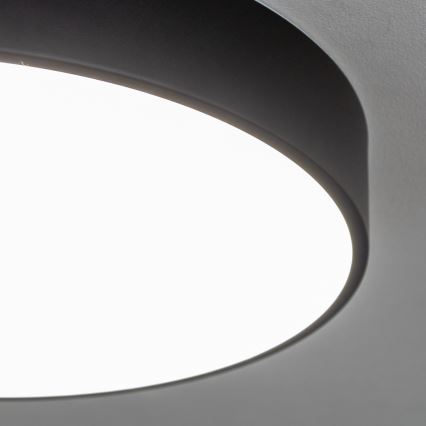 Brilagi - LED φωτιστικό οροφής για μπάνιο POOL LED/36W/230V 3000/4000/5500K Ø 40 cm IP54 μαύρο