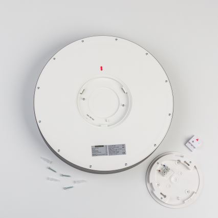 Brilagi - LED φωτιστικό οροφής για μπάνιο POOL LED/36W/230V 3000/4000/5500K Ø 40 cm IP54 μαύρο