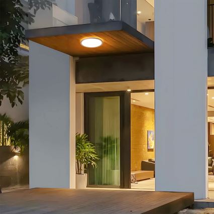 Brilagi - LED Φωτιστικό οροφής μπάνιου ULTRA SLIM LED/12W/230V Ø22,5 cm ροζ χρυσό IP54