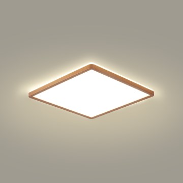 Brilagi - LED Φωτιστικό οροφής μπάνιου ULTRA SLIM LED/18W/230V 30x30 cm ροζ χρυσό IP54