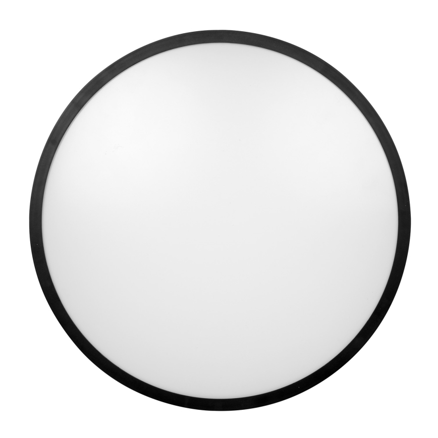 Brilagi - LED φωτιστικό οροφής μπάνιου ZENNA LED/12W/230V Ø 25 εκ. IP44 μαύρο