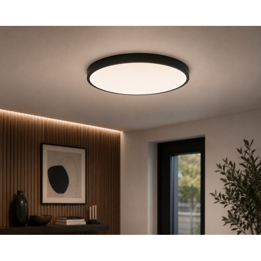 BRILAGI - Φωτιστικό οροφής μπάνιου ZENNA LED/24W/230V Ø 35 cm IP44 μαύρο