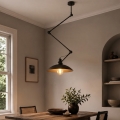 Brilagi - LED φωτιστικό οροφής με ράβδο IRONBEAM 1xE27/60W/230V μαύρο