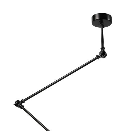 Brilagi - LED φωτιστικό οροφής με ράβδο IRONBEAM 1xE27/60W/230V μαύρο