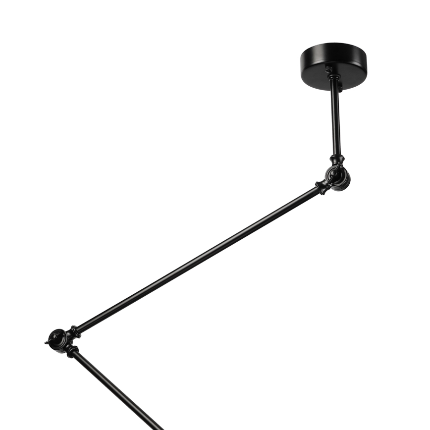 Brilagi - LED φωτιστικό οροφής με ράβδο IRONBEAM 1xE27/60W/230V μαύρο