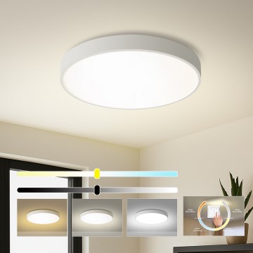 Brilagi - LED φωτιστικό οροφής POOL LED/60W/230V 3000/4500/6000K Ø 60 cm λευκό