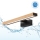 Brilagi - LED φωτισμός καθρέφτη για μπάνιο 3-σε-1 WOODY MIRROR LED/8W/230V IP44 μαύρο/δρυς