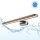 Brilagi - LED φωτισμός καθρέφτη μπάνιου 3-σε-1 WOODY MIRROR LED/12W/230V 60 cm IP44 γυαλιστερό χρώμιο/καρυδιά