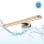Brilagi - LED φωτισμός καθρέφτη μπάνιου 3-σε-1 WOODY MIRROR LED/12W/230V 60 cm IP44 γυαλιστερό χρώμιο/δρυς