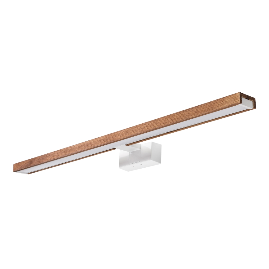 Brilagi - LED φωτισμός καθρέφτη για μπάνιο 3 σε 1 WOODY MIRROR LED/15W/230V 80 cm IP44 λευκό/δρυς κερασιά