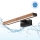 Brilagi - LED φωτισμός καθρέφτη μπάνιου 3-σε-1 WOODY MIRROR LED/8W/230V 40 cm IP44 μαύρο/δρυς